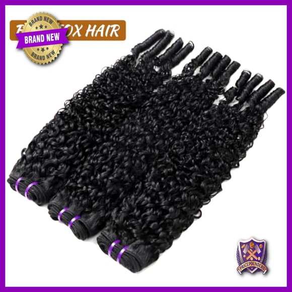 Virgin Burmese Curly Hair Extensions 18-22 Inch Water Wave Bundles main image 5